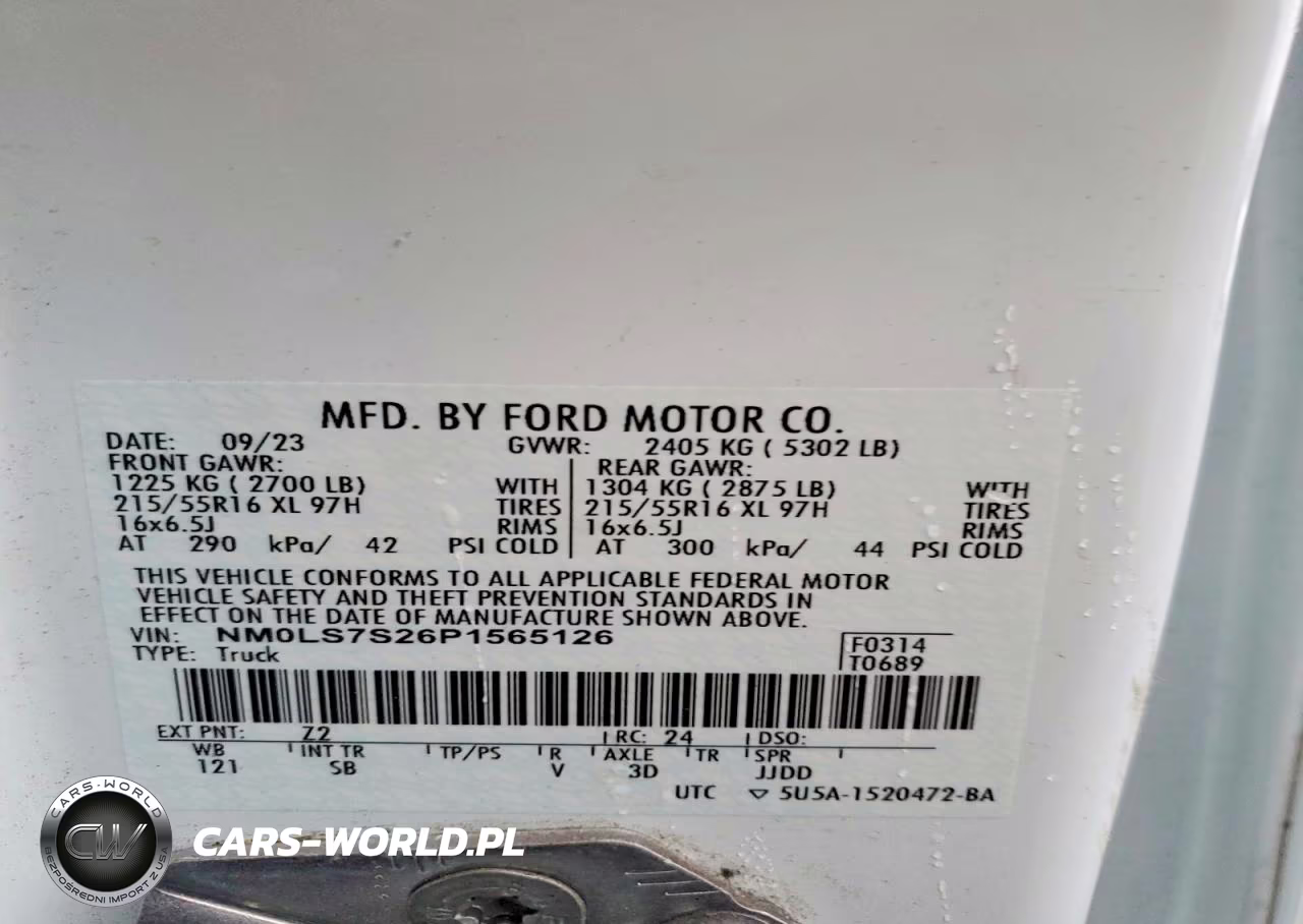 2023 Ford Transit Connect Xl VIN:NM0LS7S26P1565126 - 13