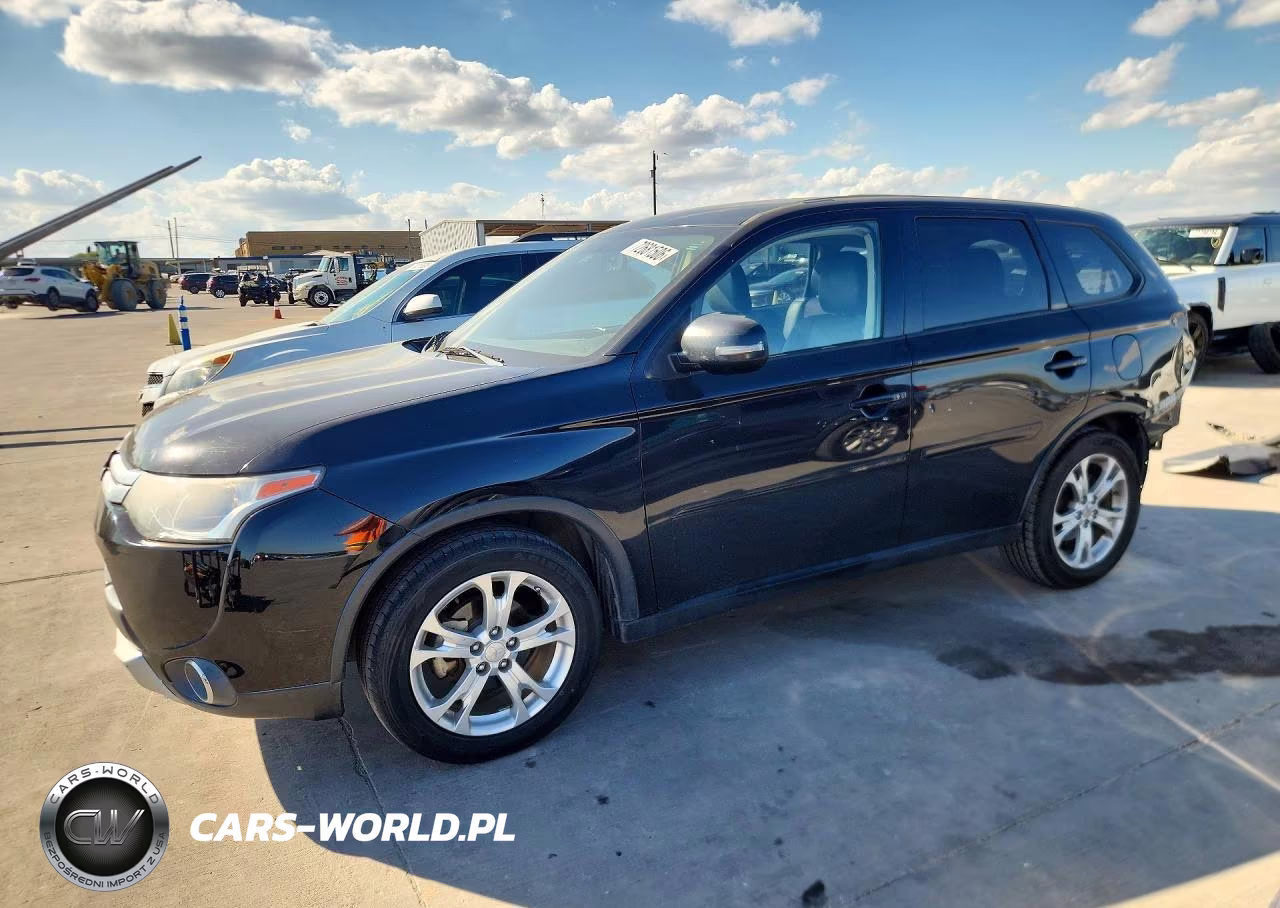 2015 Mitsubishi Outlander Se VIN:JA4AD3A36FZ013692 - 1