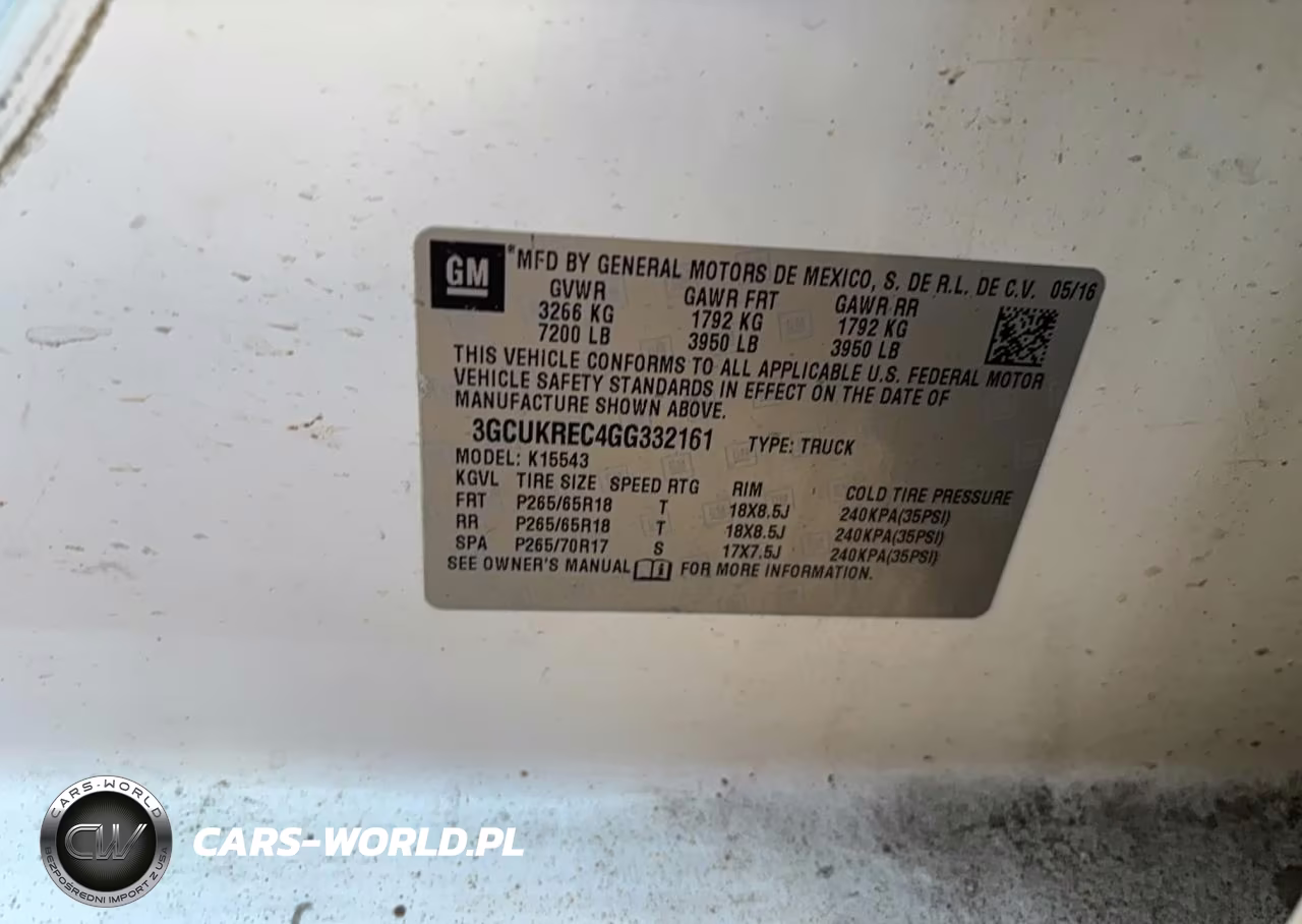 2016 Chevrolet Silverado K1500 Lt VIN:3GCUKREC4GG332161 - 10