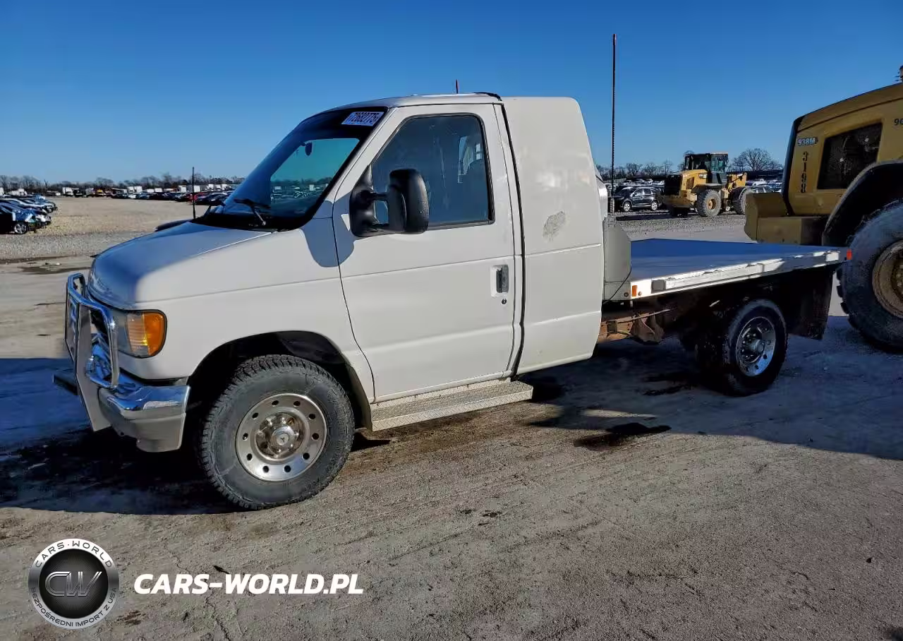 1994 Ford E350 Flatbed Truck