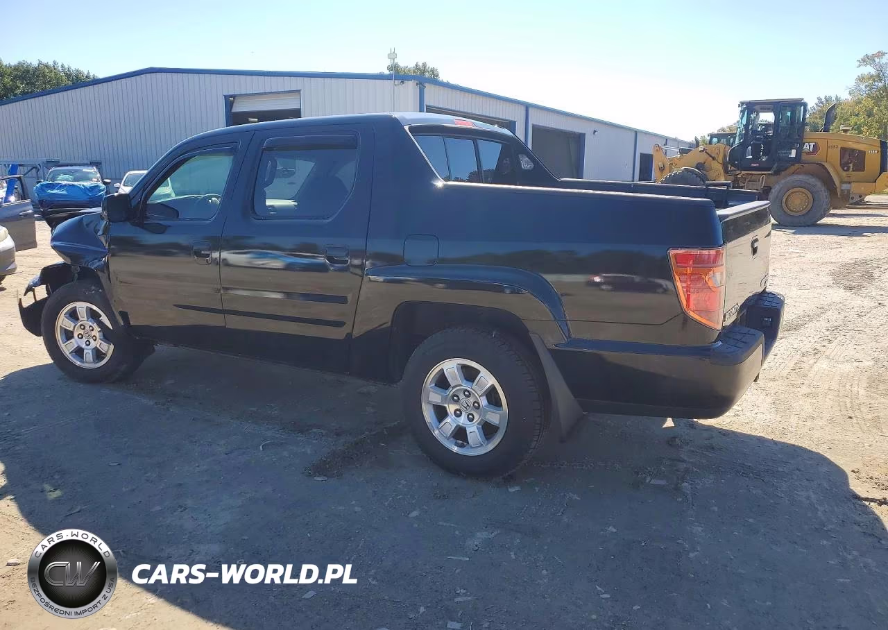 2010 Honda Ridgeline Rts VIN:5FPYK1F42AB012075 - 2