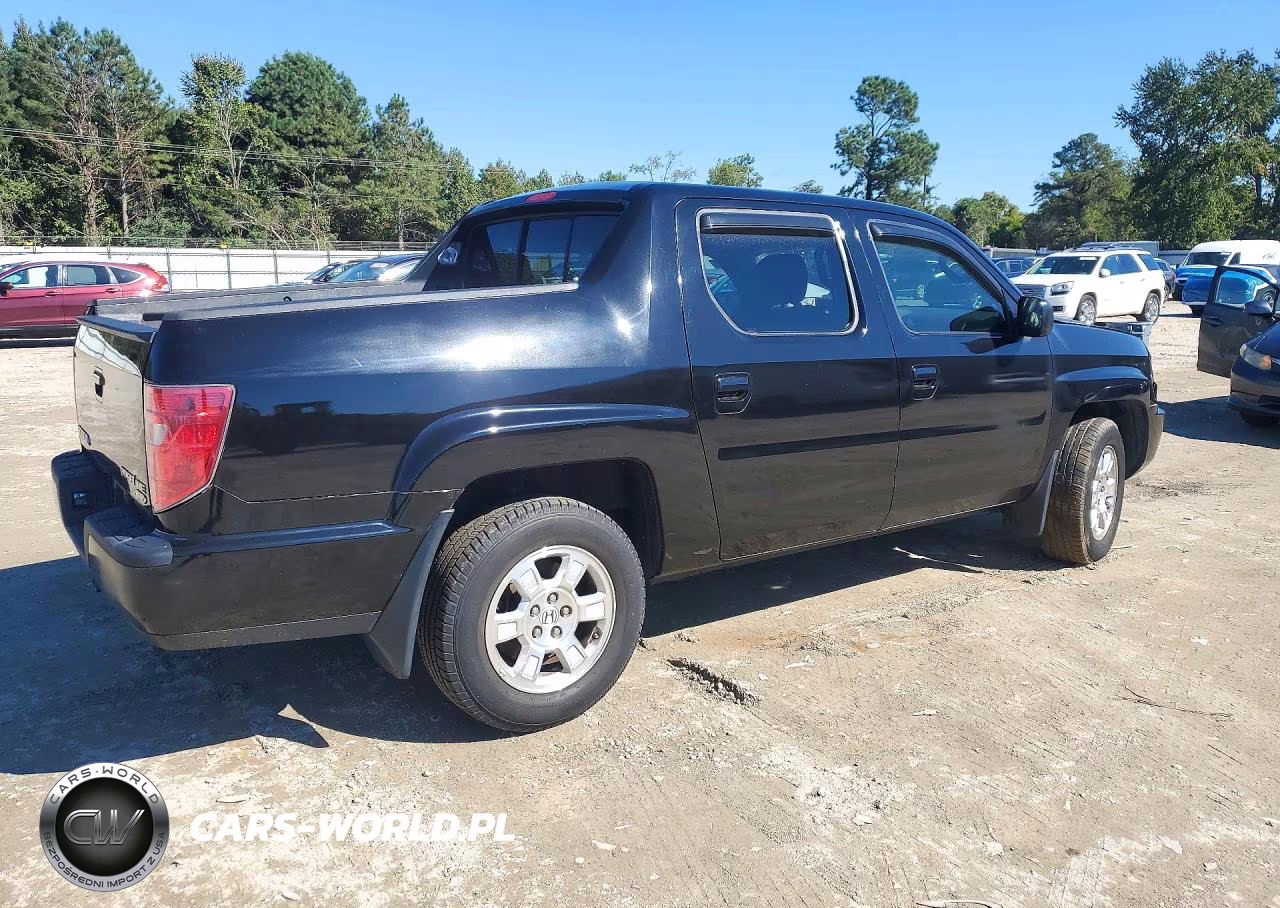 2010 Honda Ridgeline Rts VIN:5FPYK1F42AB012075 - 3