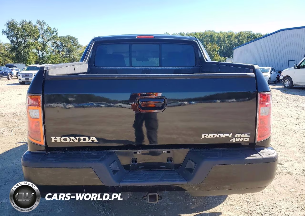 2010 Honda Ridgeline Rts VIN:5FPYK1F42AB012075 - 6