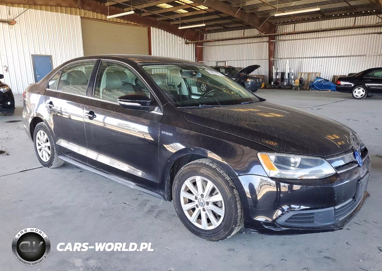 2013 Volkswagen Jetta Hybrid VIN:3VW637AJXDM289485 - 4