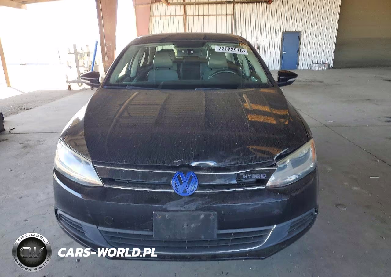 2013 Volkswagen Jetta Hybrid VIN:3VW637AJXDM289485 - 5