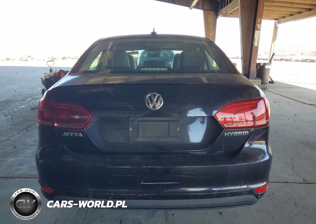 2013 Volkswagen Jetta Hybrid VIN:3VW637AJXDM289485 - 6