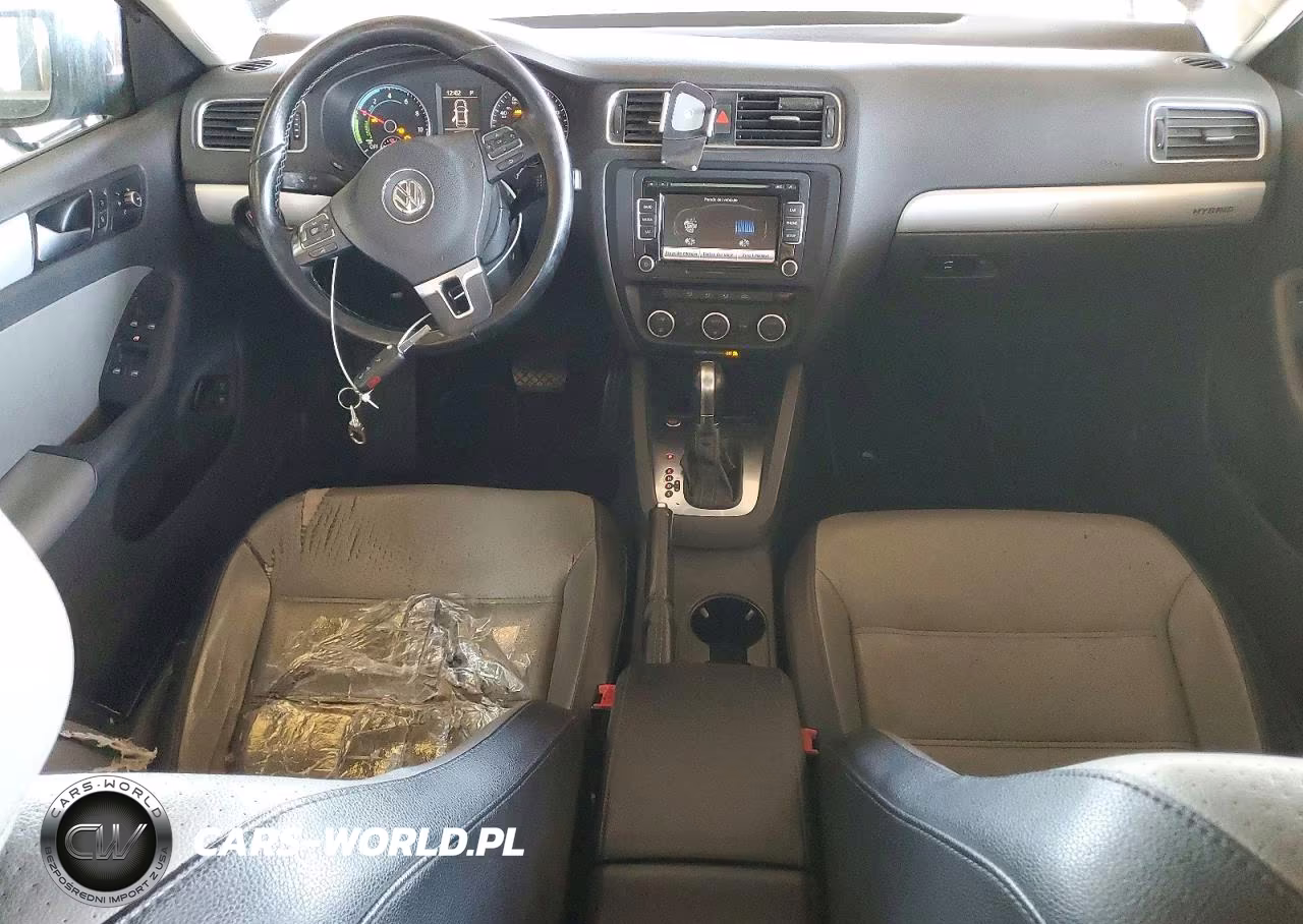 2013 Volkswagen Jetta Hybrid VIN:3VW637AJXDM289485 - 8