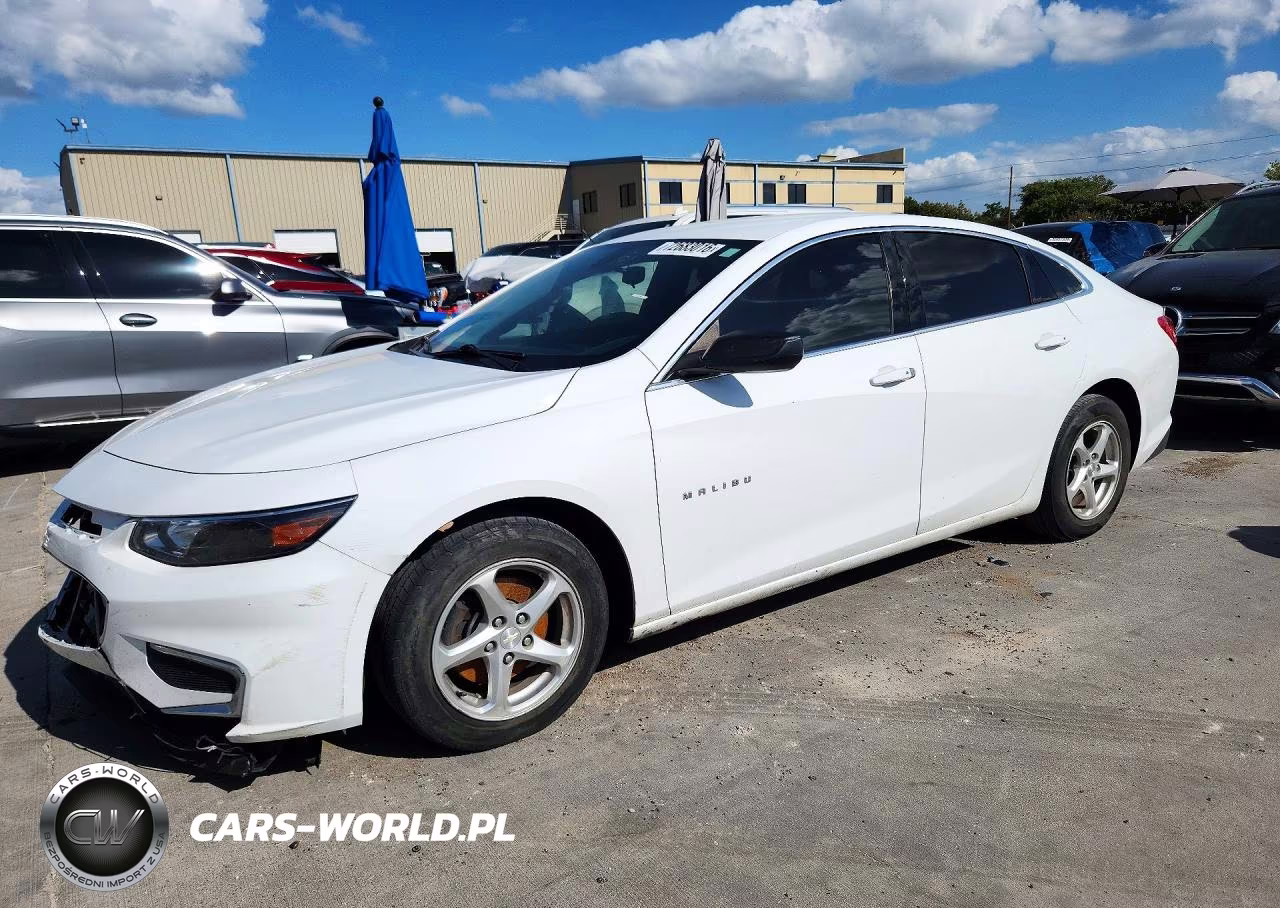 2018 Chevrolet Malibu Ls VIN:1G1ZB5STXJF171531 - 1