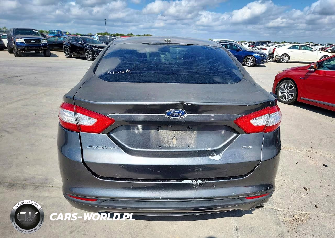 2016 Ford Fusion Se VIN:3FA6P0H74GR302172 - 6
