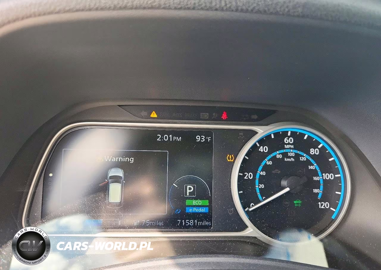 2019 Nissan Leaf Sv VIN:1N4AZ1CP7KC312607 - 9