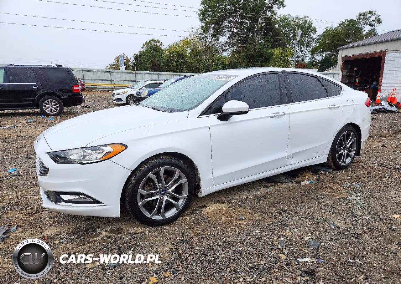 2017 Ford Fusion Se VIN:3FA6P0HD5HR154265 - 1