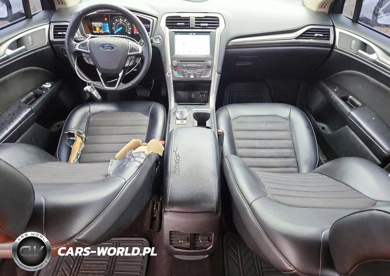 2017 Ford Fusion Se VIN:3FA6P0HD5HR154265 - 8