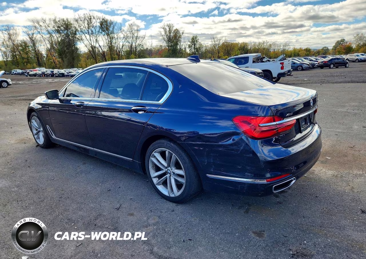 2018 BMW 750 Xi VIN:WBA7F2C58JG423821 - 2