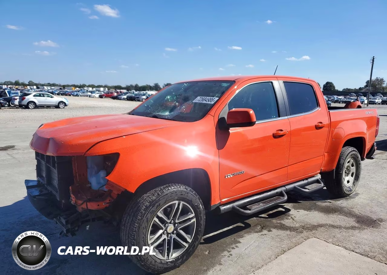 2019 Chevrolet Colorado Lt VIN:1GCGTCEN9K1299643 - 1