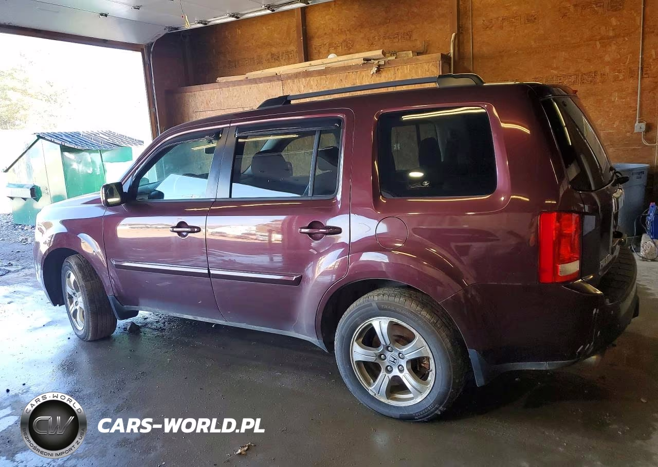 2014 Honda Pilot Exln VIN:5FNYF4H70EB017447 - 2