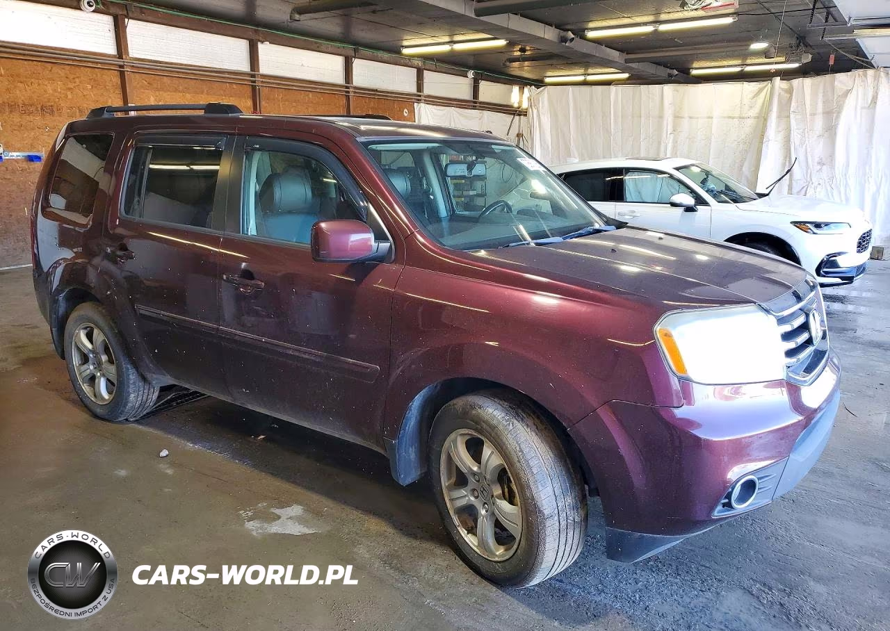 2014 Honda Pilot Exln VIN:5FNYF4H70EB017447 - 4