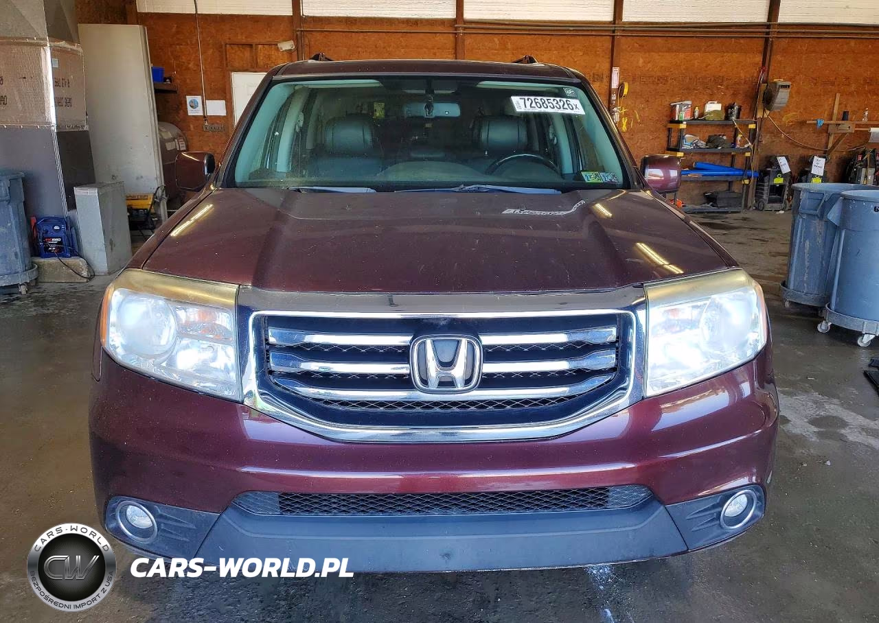 2014 Honda Pilot Exln VIN:5FNYF4H70EB017447 - 5