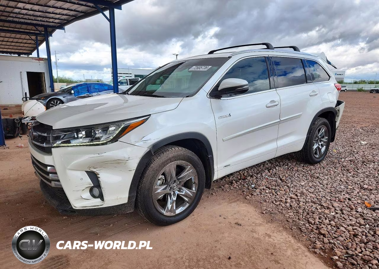 2018 Toyota Highlander Hybrid Limited Platinum