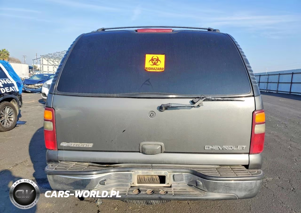 2002 Chevrolet Tahoe C1500 VIN:1GNEC13V02J159616 - 6