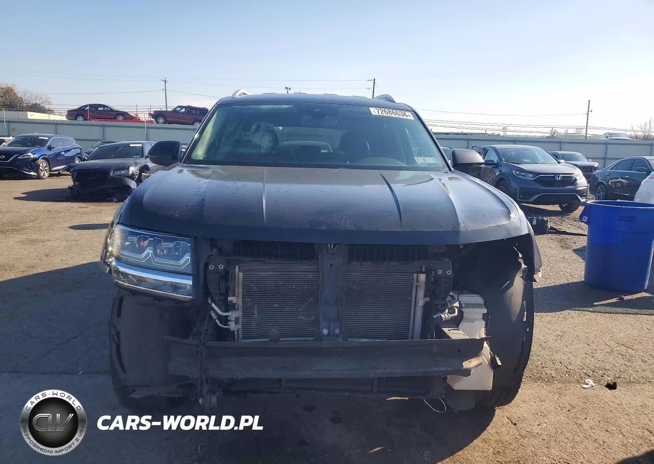 2019 Volkswagen Atlas Se VIN:1V2UR2CA5KC532996 - 5