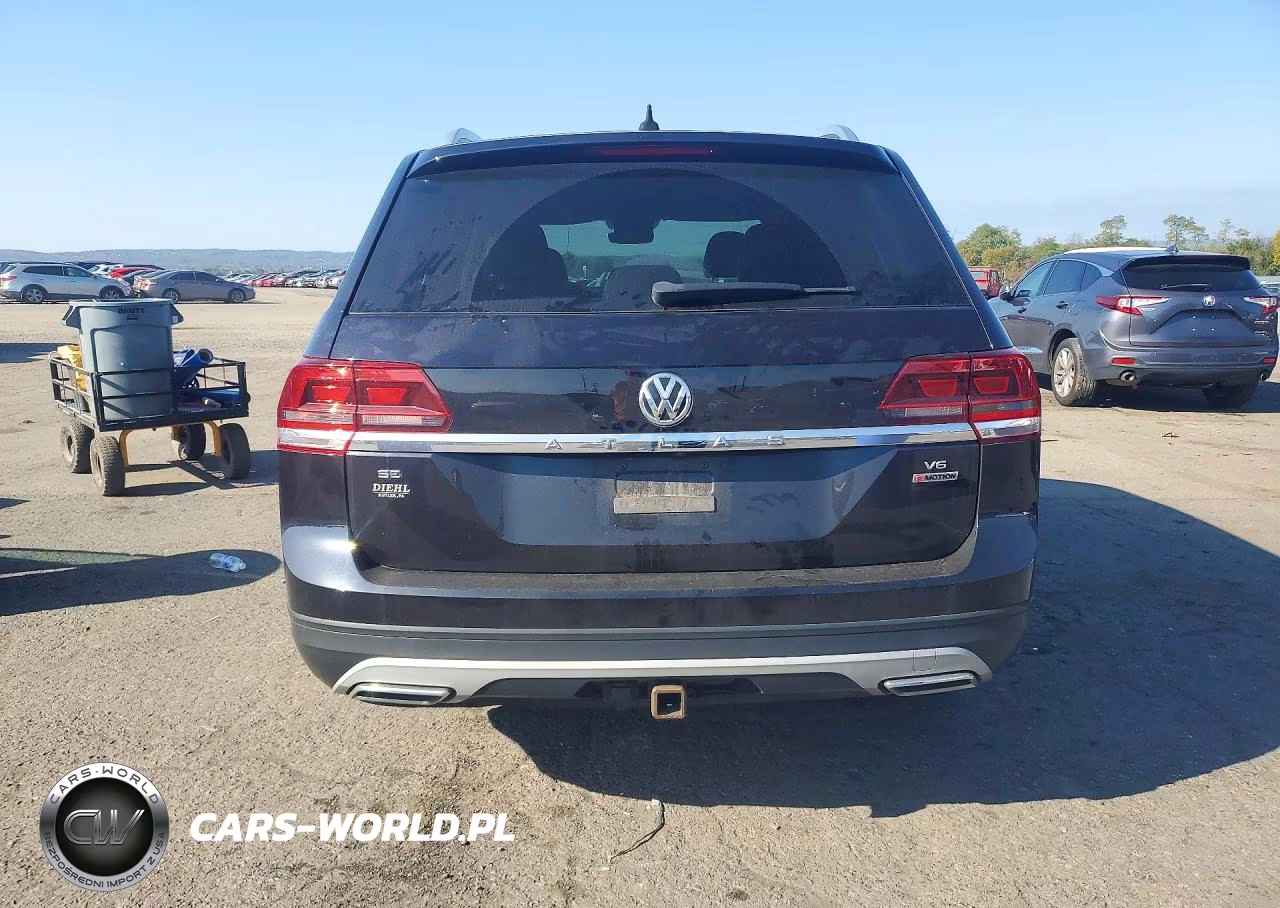 2019 Volkswagen Atlas Se VIN:1V2UR2CA5KC532996 - 6