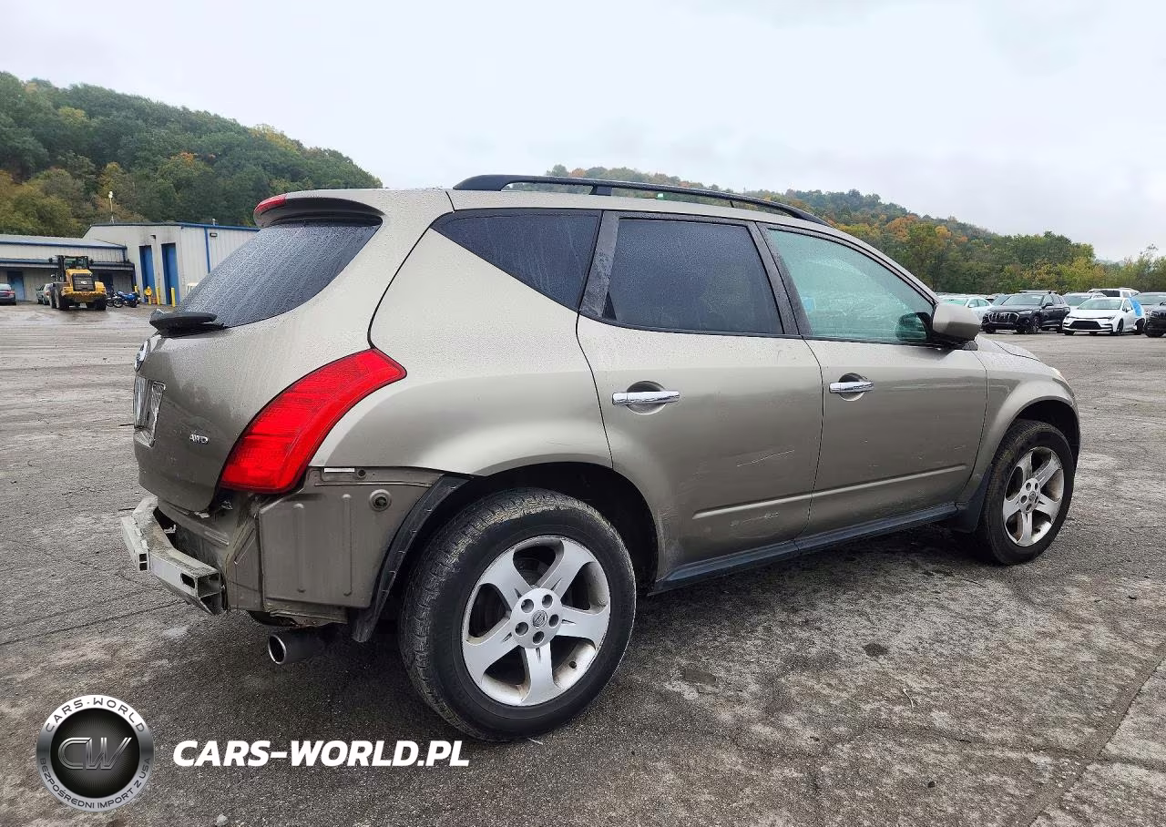 2004 Nissan Murano Sl VIN:JN8AZ08W84W302985 - 3