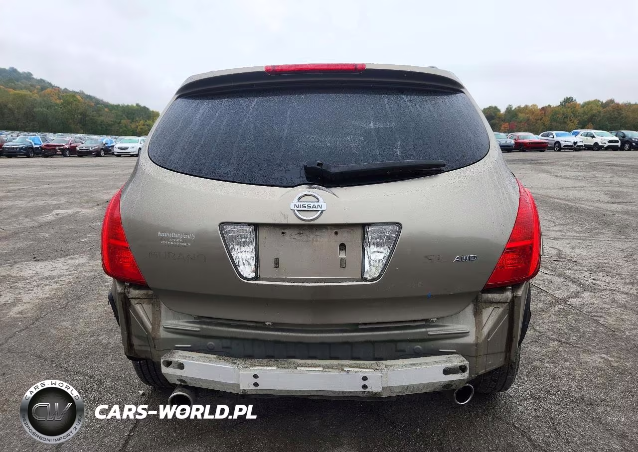 2004 Nissan Murano Sl VIN:JN8AZ08W84W302985 - 6
