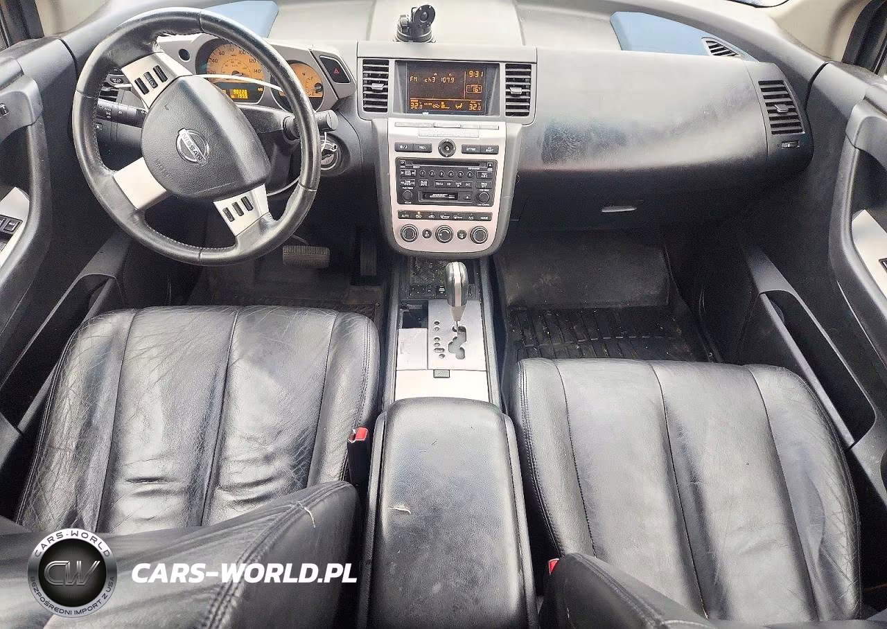 2004 Nissan Murano Sl VIN:JN8AZ08W84W302985 - 8