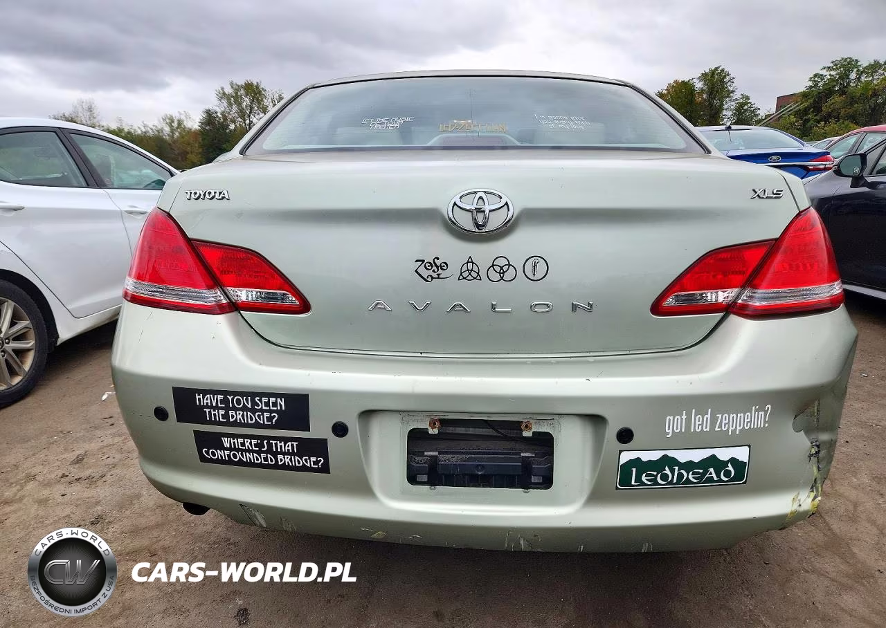 2007 Toyota Avalon Xls VIN:4T1BK36B07U200243 - 6