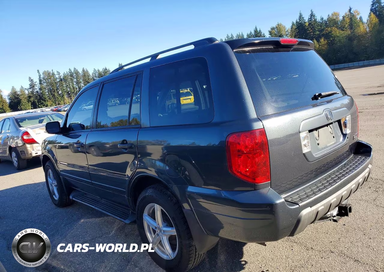 2004 Honda Pilot Exl VIN:2HKYF18754H568858 - 2