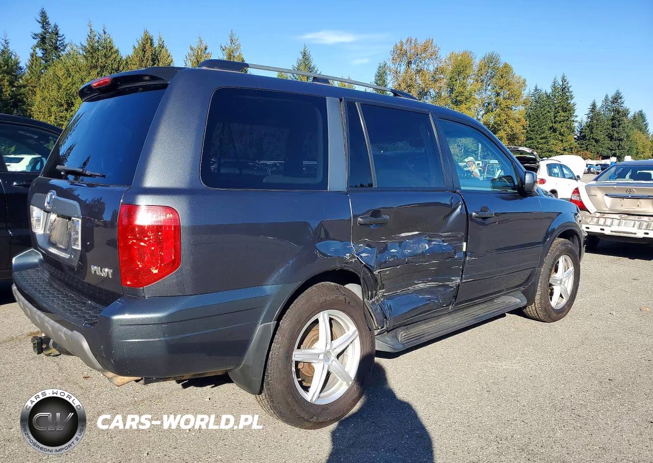 2004 Honda Pilot Exl VIN:2HKYF18754H568858 - 3