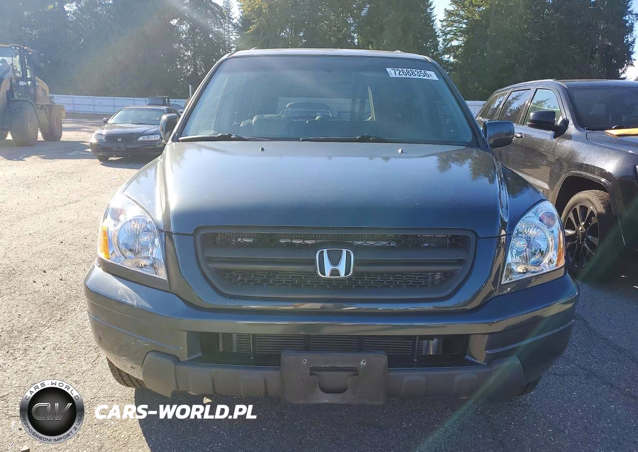 2004 Honda Pilot Exl VIN:2HKYF18754H568858 - 5