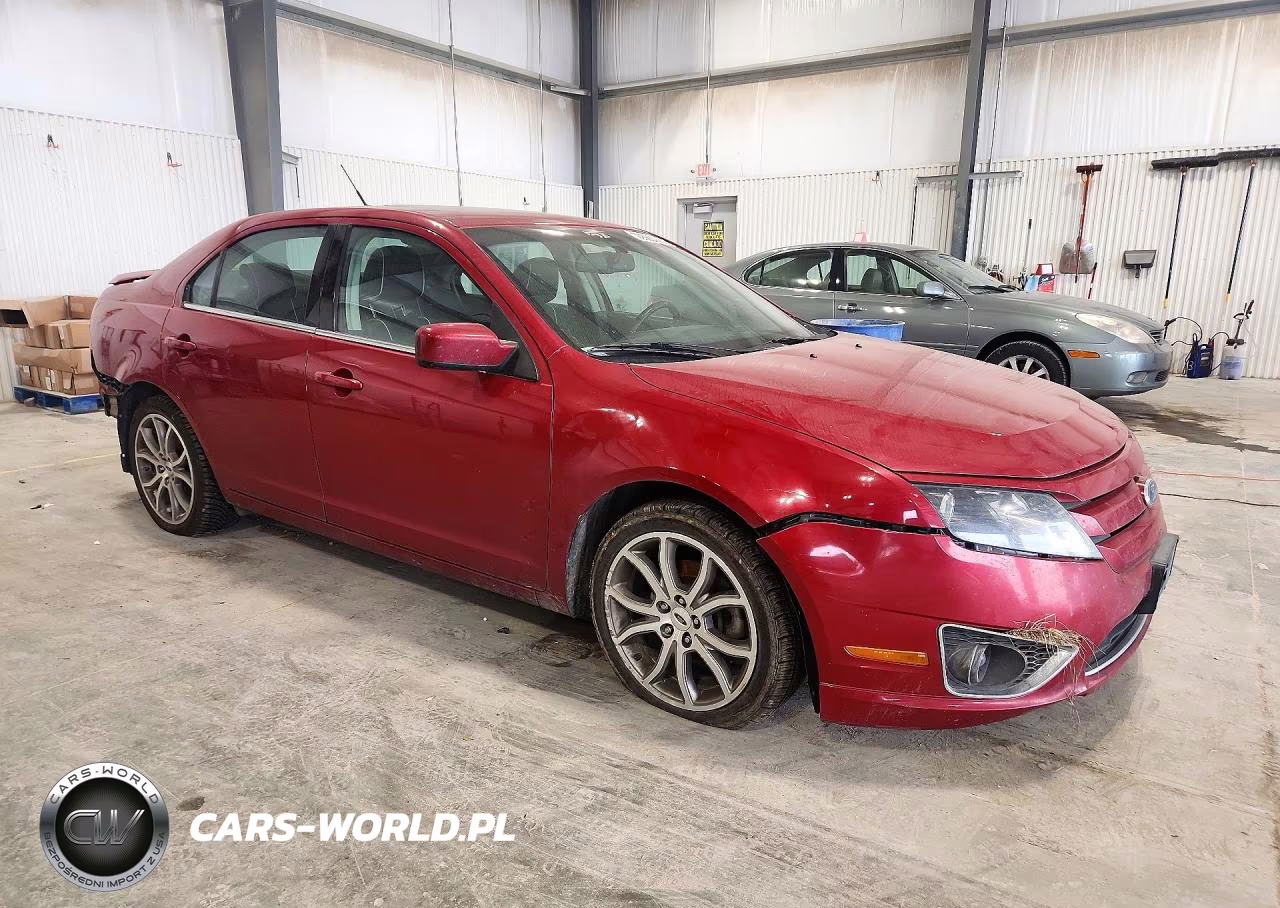 2010 Ford Fusion Se VIN:3FAHP0HA1AR227720 - 4