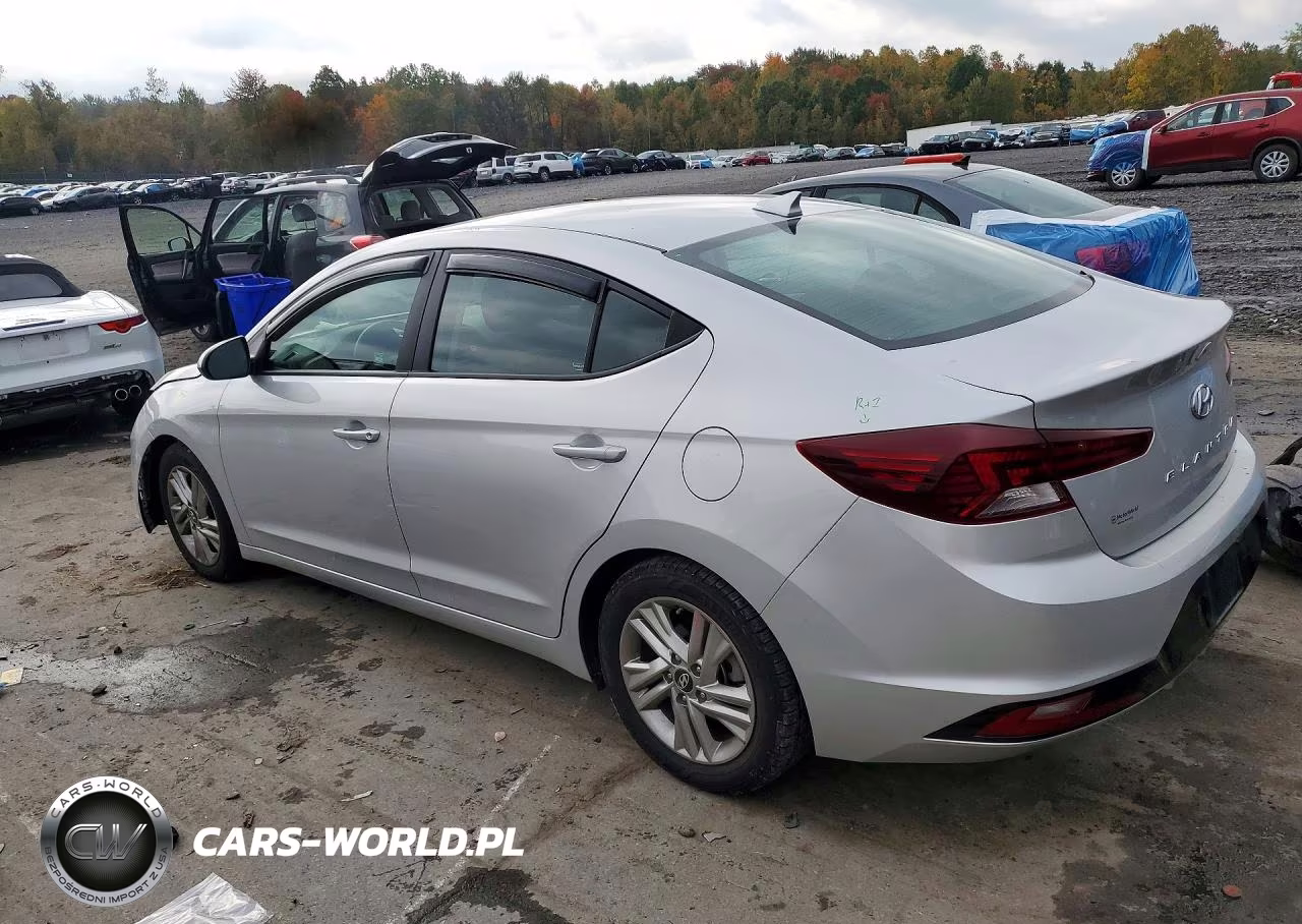 2019 Hyundai Elantra Sel VIN:5NPD84LF8KH463687 - 2