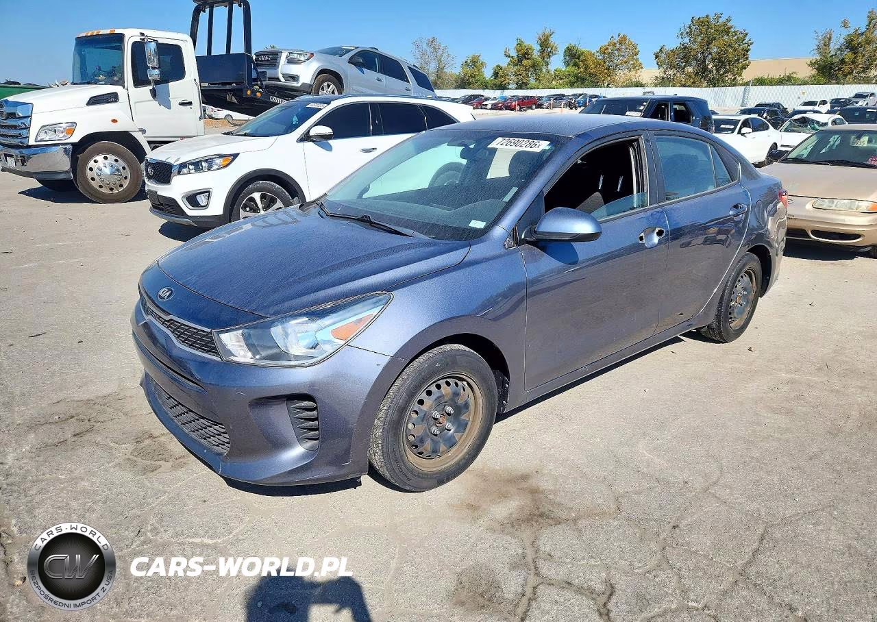 2020 KIA RIO LX VIN:3KPA24AD7LE284942 - 1