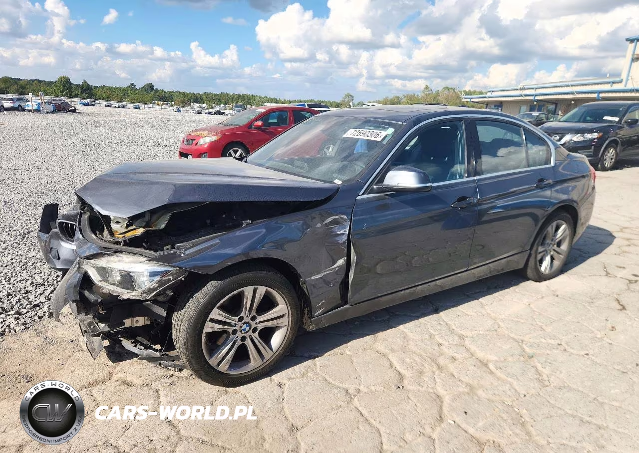 2018 BMW 330 I VIN:WBA8B9G52JNV00360 - 1