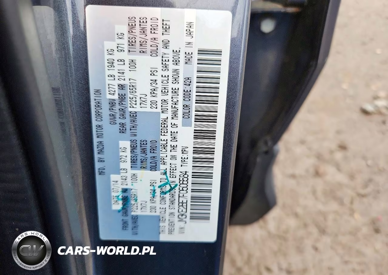 2015 Mazda Cx-5 Sport VIN:JM3KE2BE7F0506584 - 13