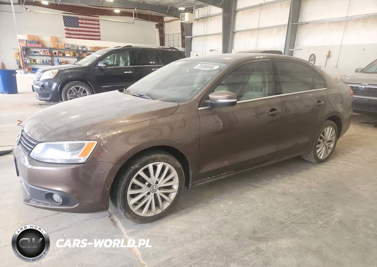 2014 Volkswagen Jetta Tdi VIN:3VW3L7AJ1EM385218 - 1