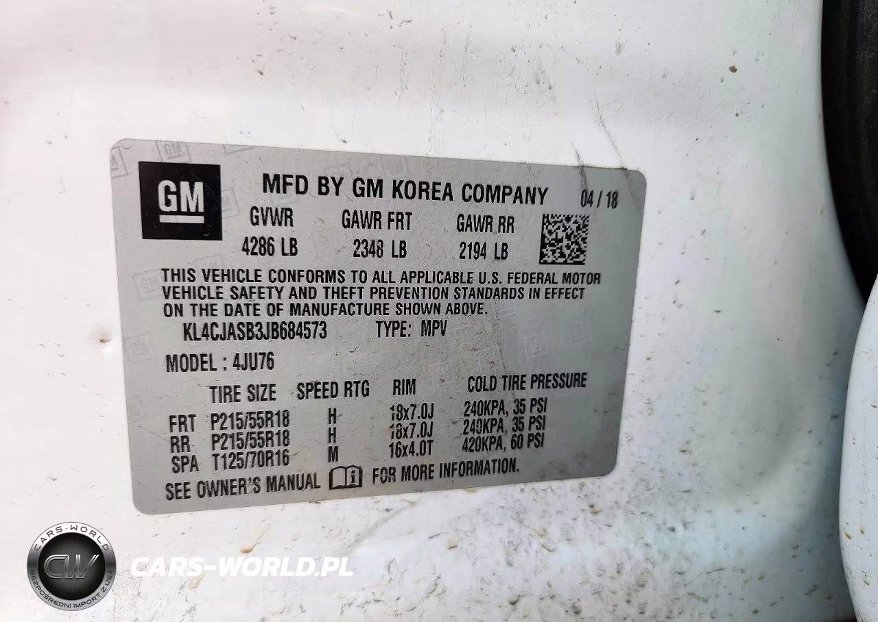 2018 Buick Encore Preferred VIN:KL4CJASB3JB684573 - 12