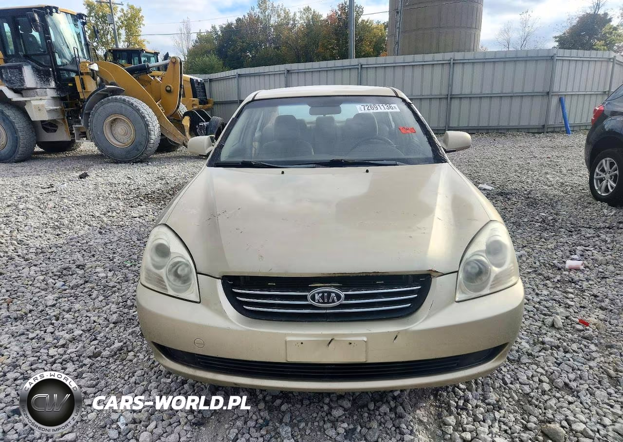 2008 Kia Optima Lx VIN:KNAGE123785227629 - 5
