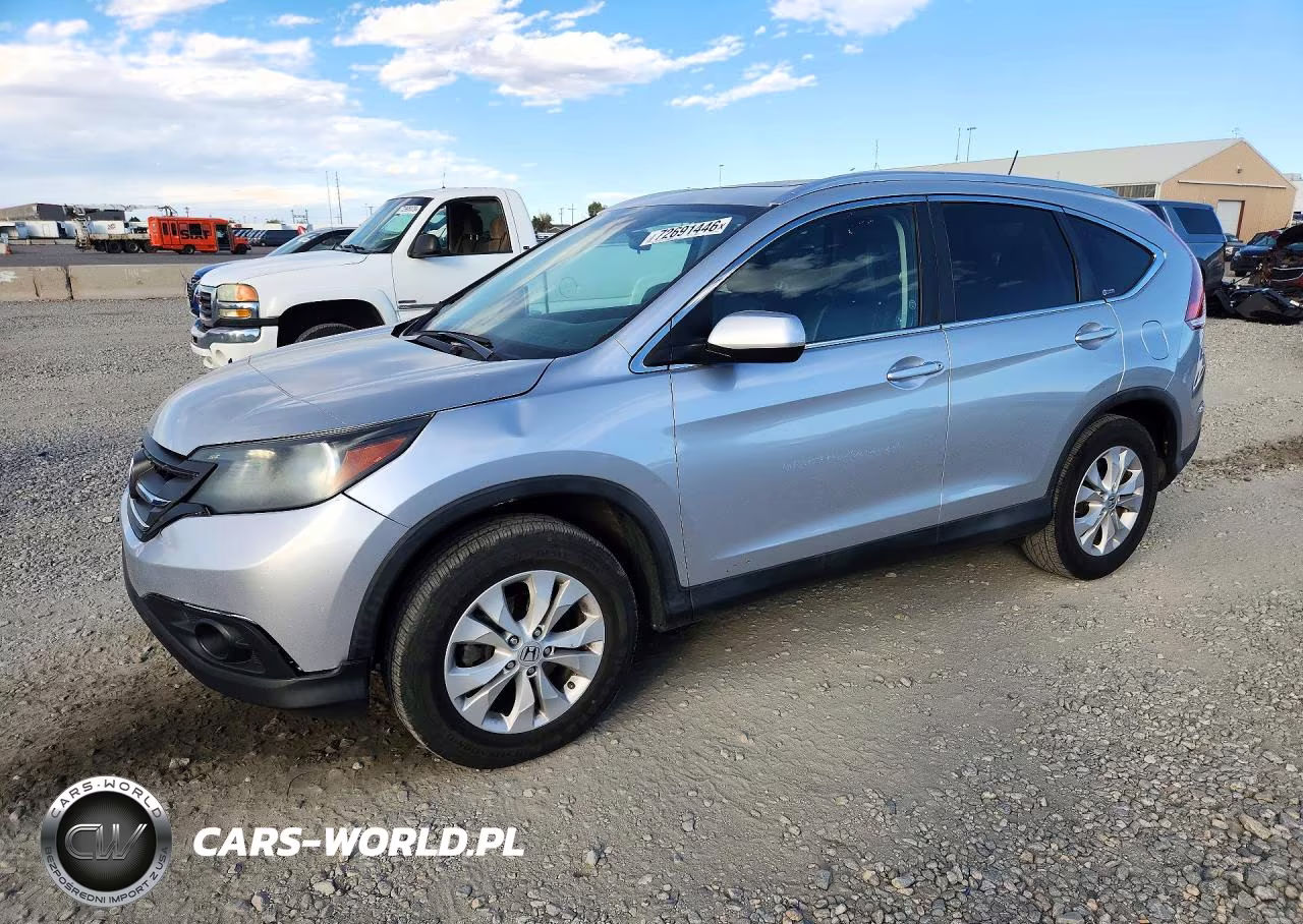 2012 Honda Cr-V Exl VIN:2HKRM4H73CH613466 - 1