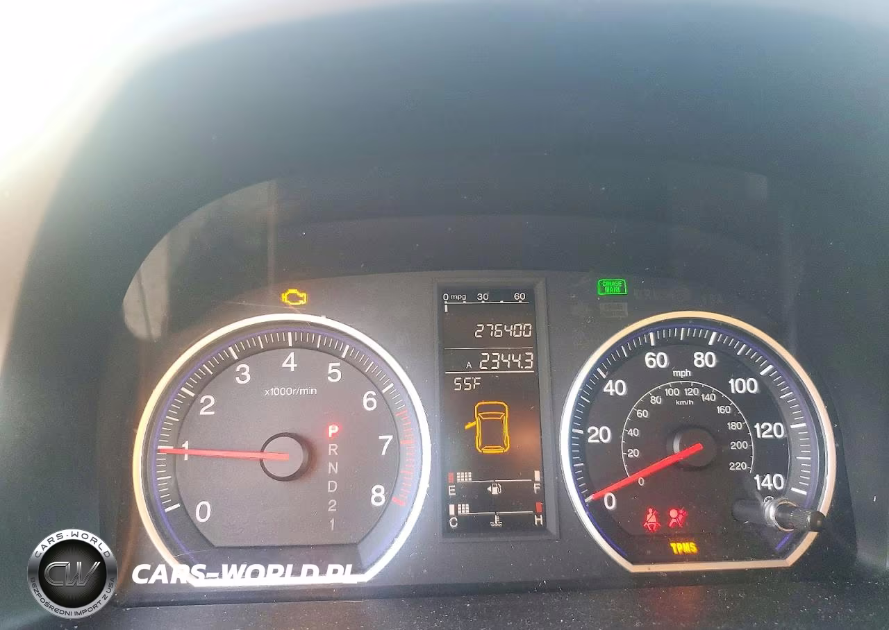 2008 Honda Cr-V Exl VIN:5J6RE487X8L022416 - 9