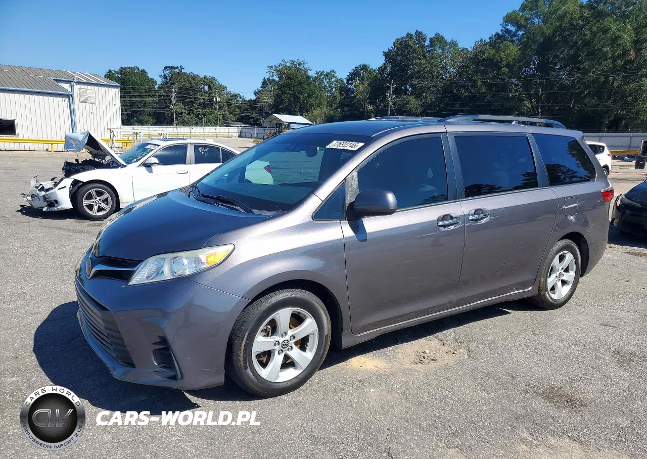 2020 Toyota Sienna Le VIN:5TDKZ3DC3LS064636 - 1
