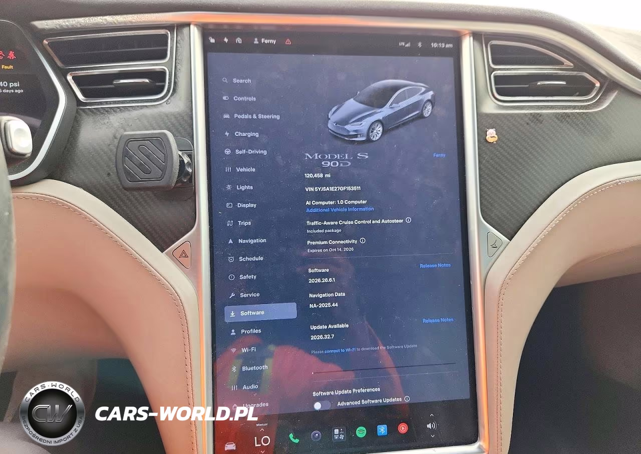 2016 Tesla Model S VIN:5YJSA1E27GF153511 - 9