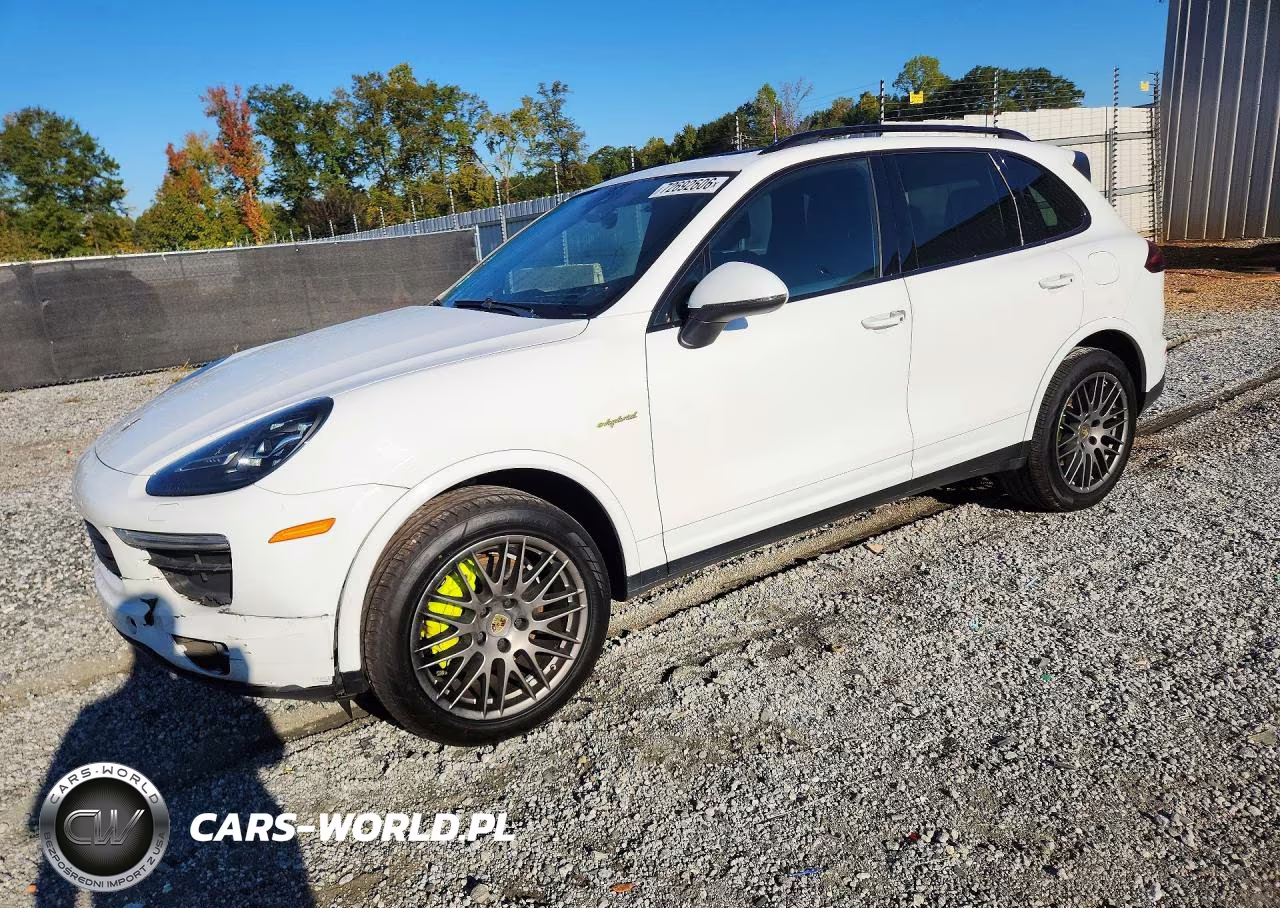 2017 Porsche Cayenne Se Hybrid Platinum VIN:WP1AE2A27HLA75594 - 1