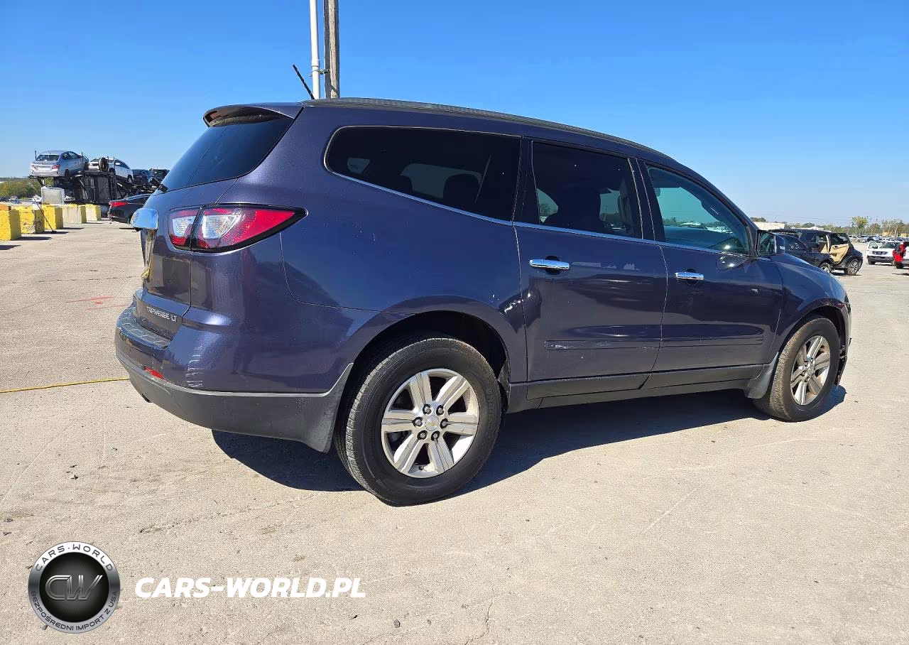 2014 Chevrolet Traverse Lt VIN:1GNKRGKD8EJ324569 - 3
