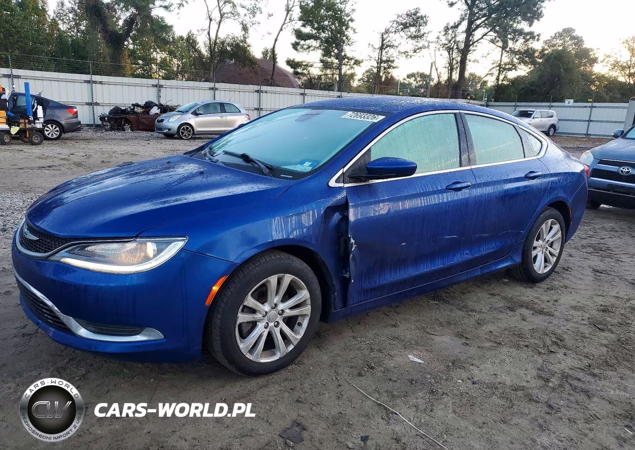 2015 Chrysler 200 Limited VIN:1C3CCCAB8FN619614 - 1
