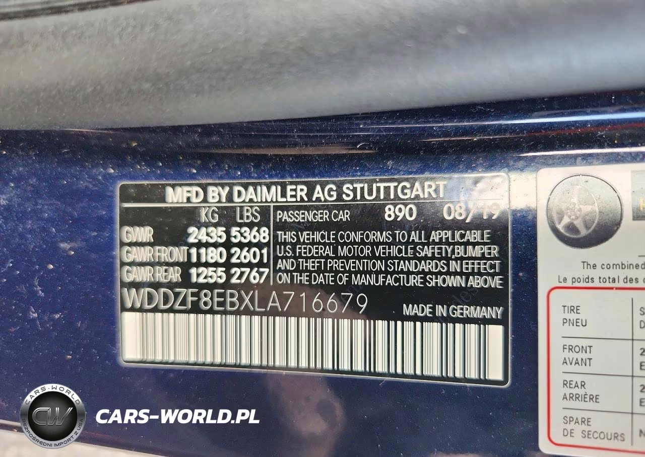 2020 Mercedes-Benz E 350 4Matic VIN:WDDZF8EBXLA716679 - 12