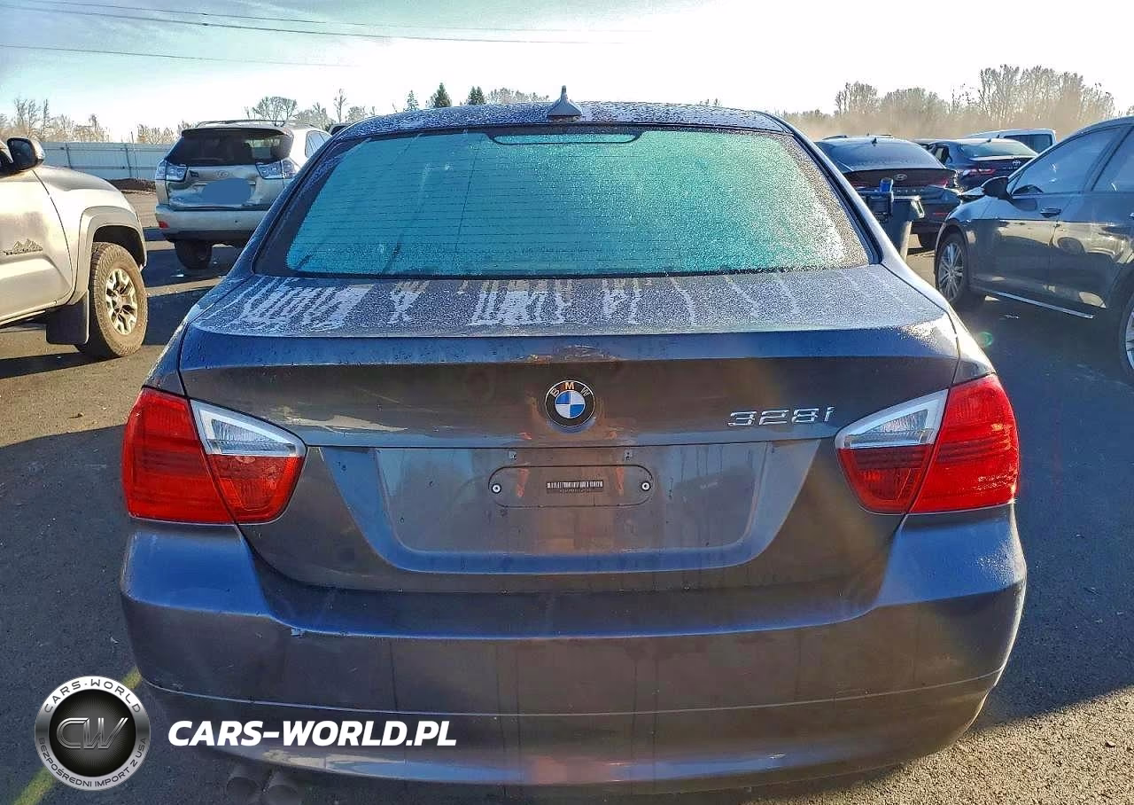2007 BMW 328 I Sulev VIN:WBAVC53547FZ77549 - 6