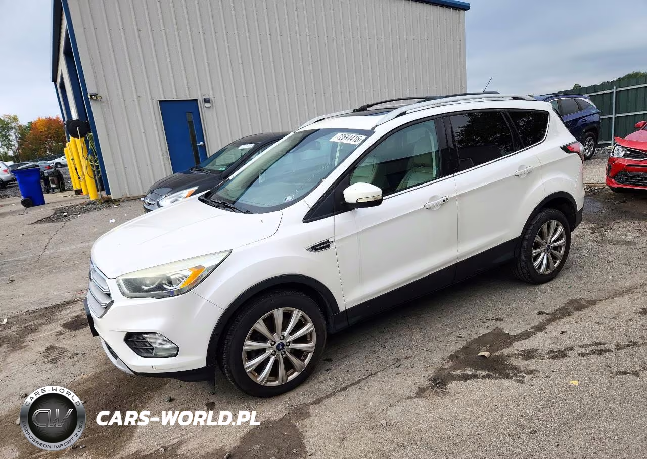 2017 Ford Escape Titanium VIN:1FMCU9J97HUA35413 - 1